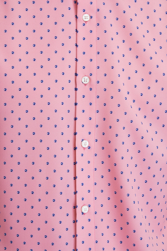 men's pink shirt short sleeve