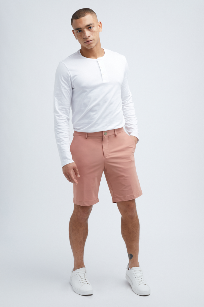 pink shorts men