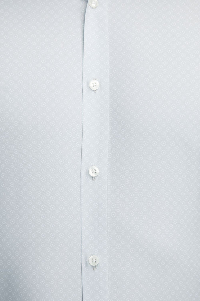 State of Matter mens Long Sleeve Light Grey button down shirt