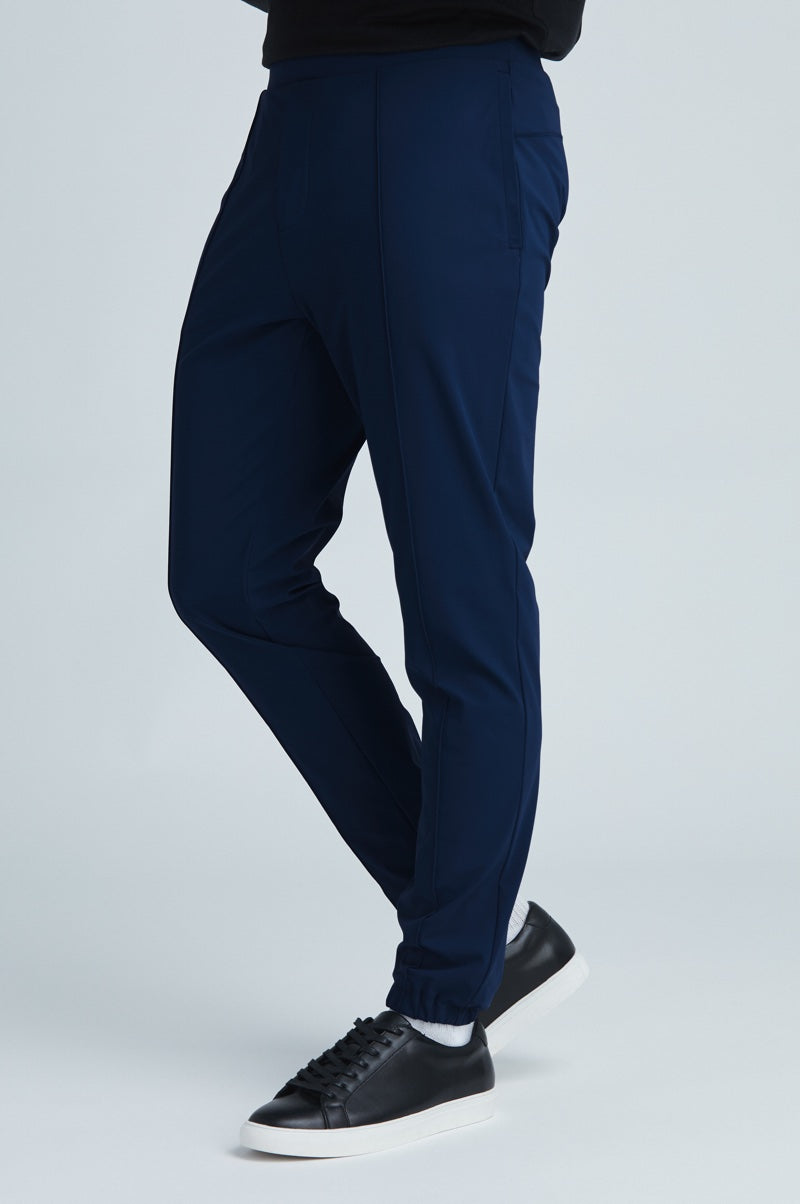Navy blue jogger pants