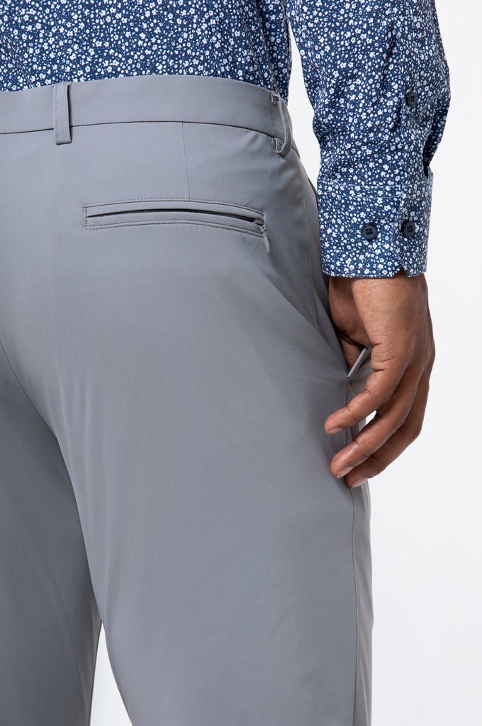 men grey chino