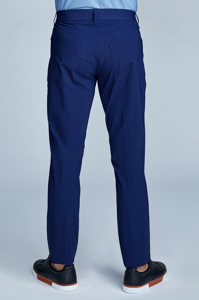 Buy Navy blue Trousers & Pants for Men by Tistabene Online | Ajio.com