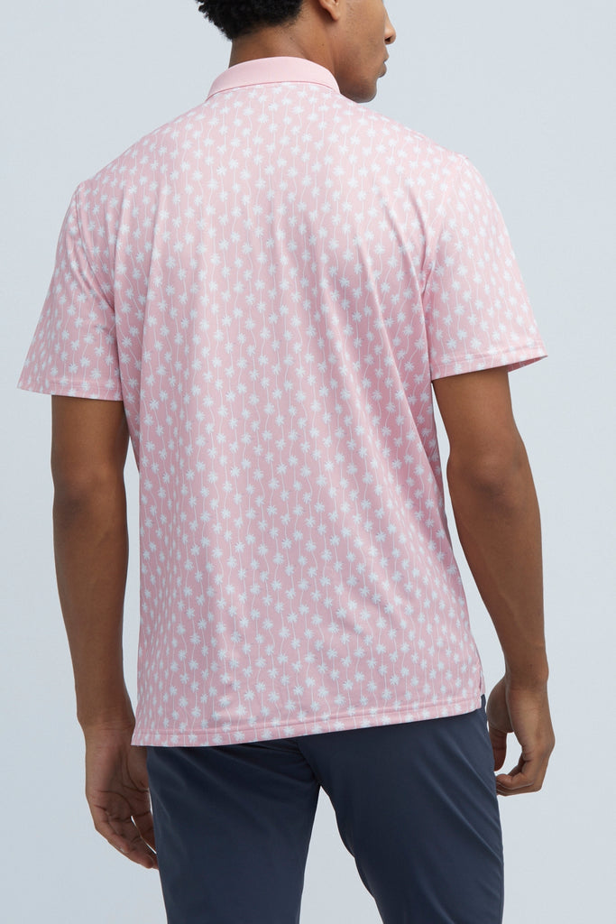 Sustainable Men's pink polo shirts for men