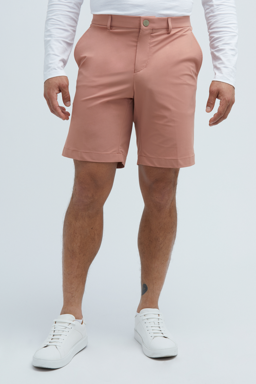 Sustainable Men s Casual Dusty Rose Shorts State of Matter Apparel