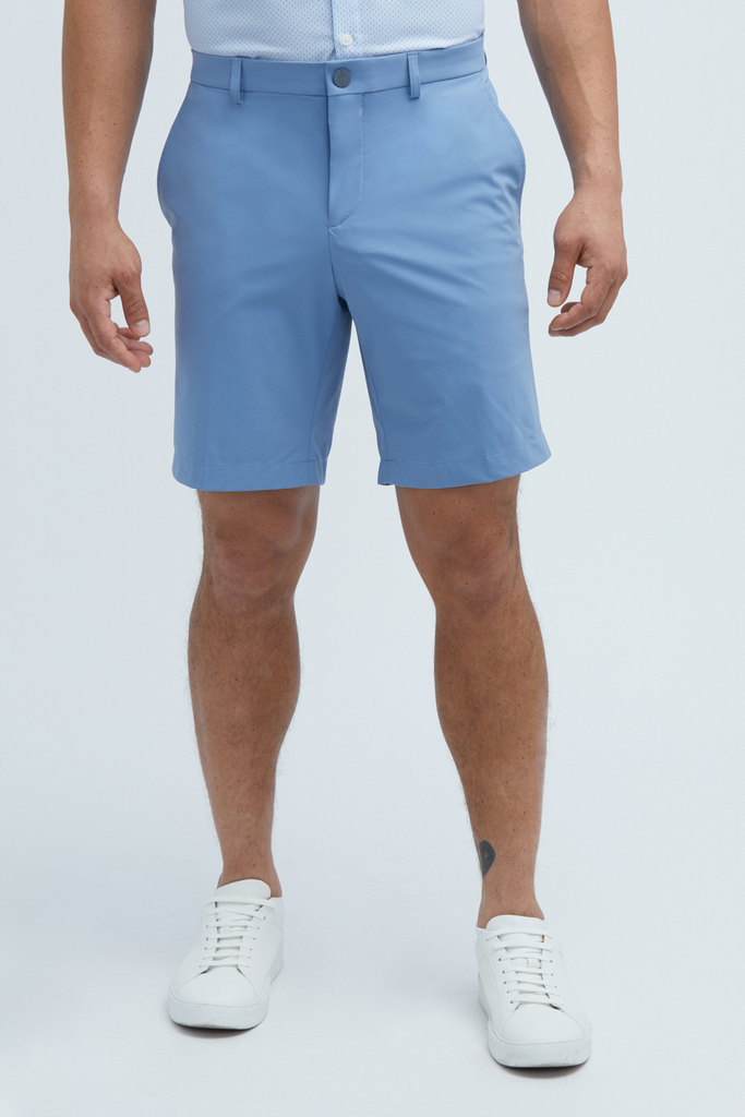 Powder Blue Shorts For Men