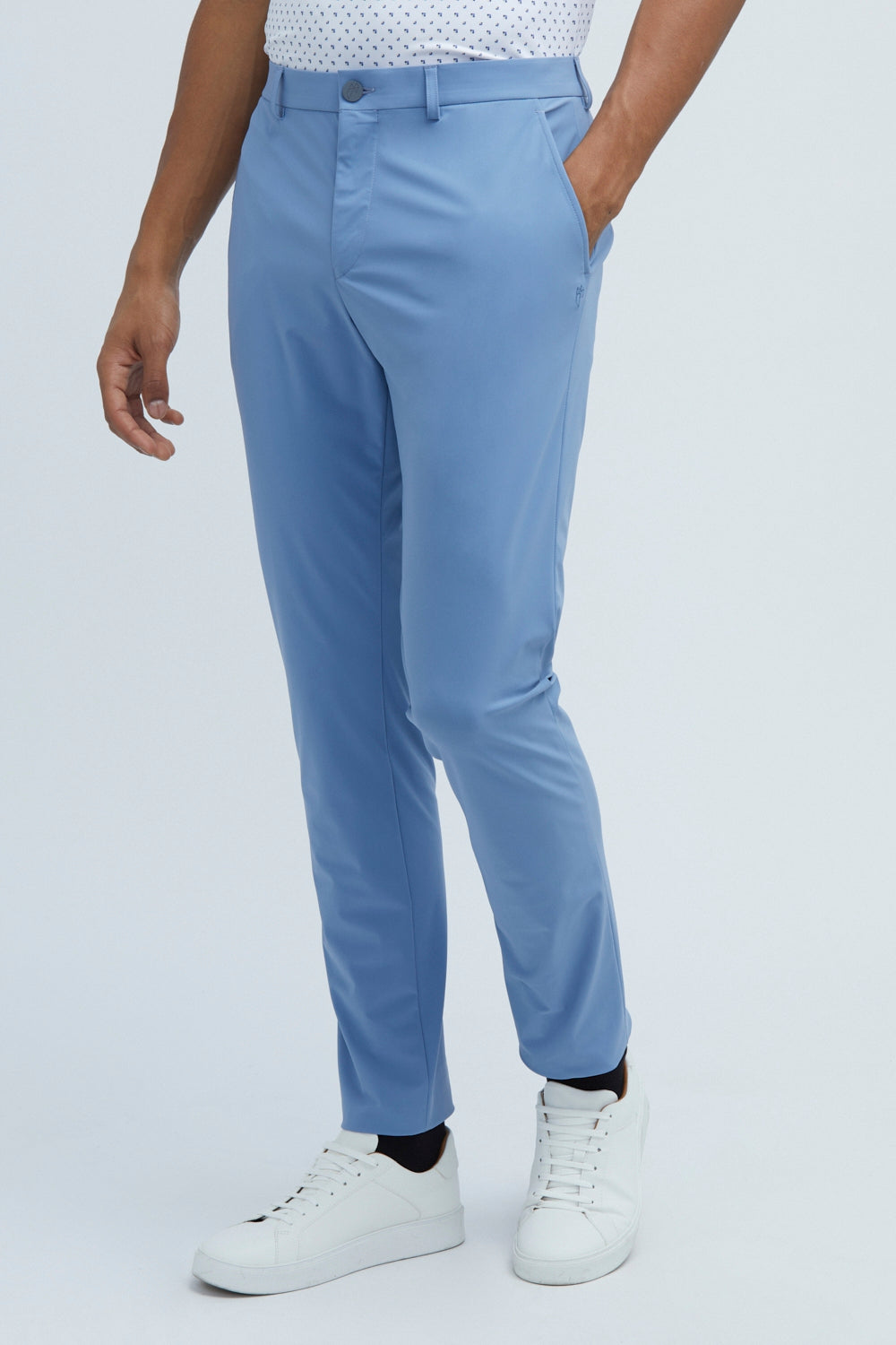 Sustainable Men's Powder Blue Chino Pants - State of Matter Apparel