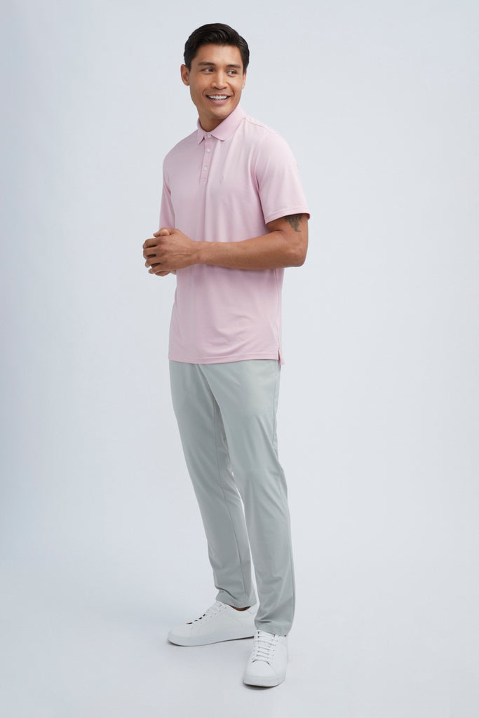 mens pink polo shirts