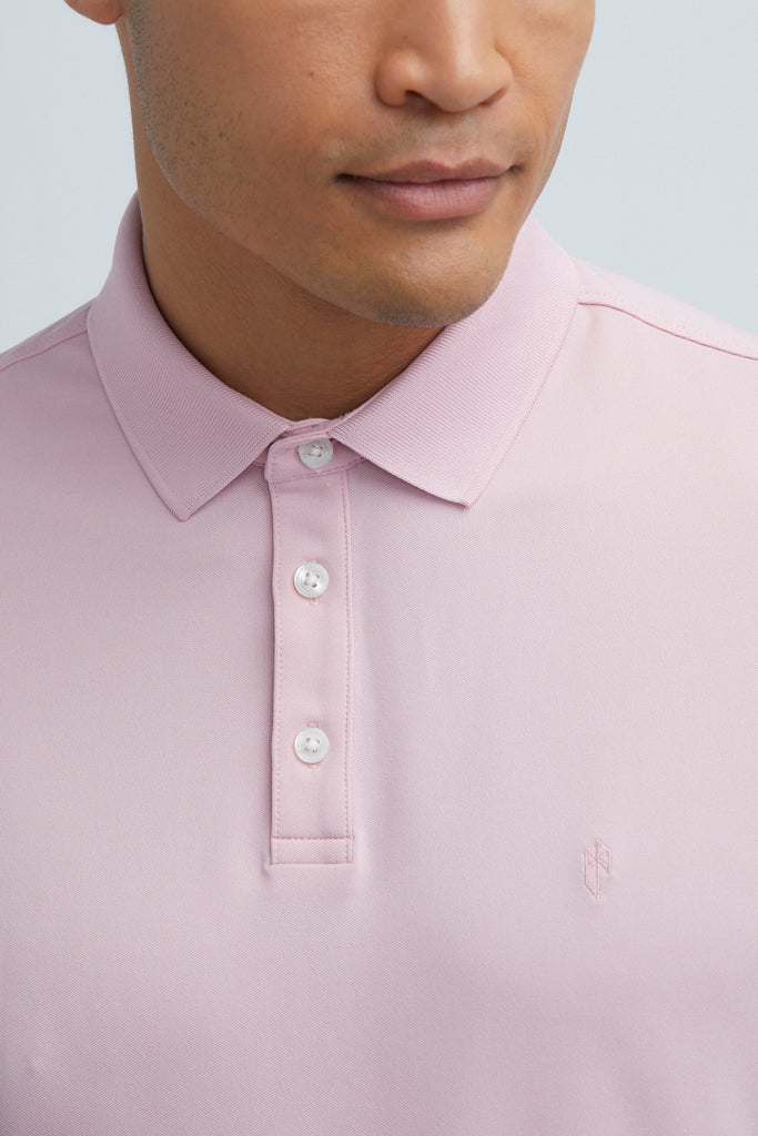 pink polo shirts