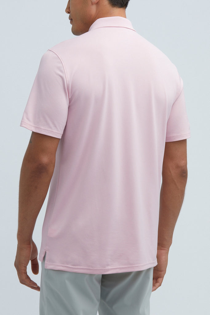 mens pink polo