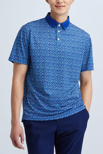 Teal blue polo shirts top