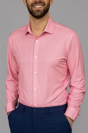 mens pink shirt